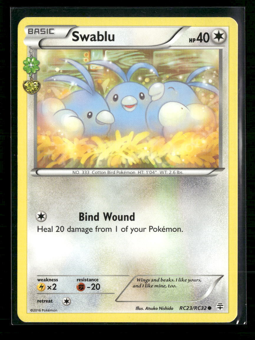 Generations: Radiant Collection Swablu #RC23/RC32