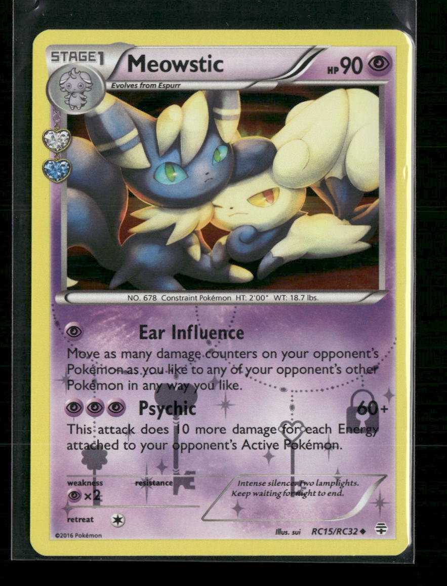 Generations: Radiant Collection Meowstic #RC15/RC32