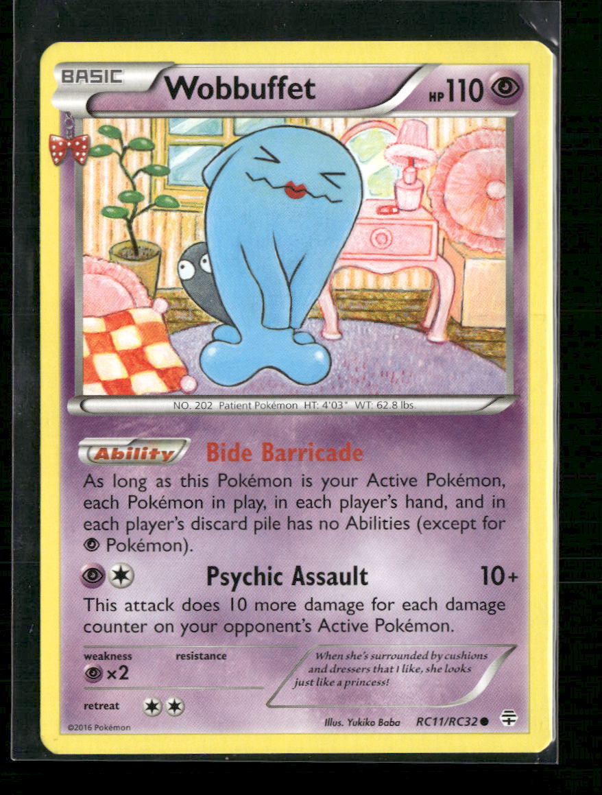 Generations: Radiant Collection Wobbuffet #RC11/RC32