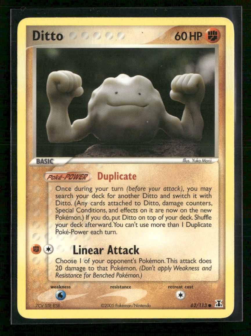 Delta Species Ditto (Geodude) #62/113