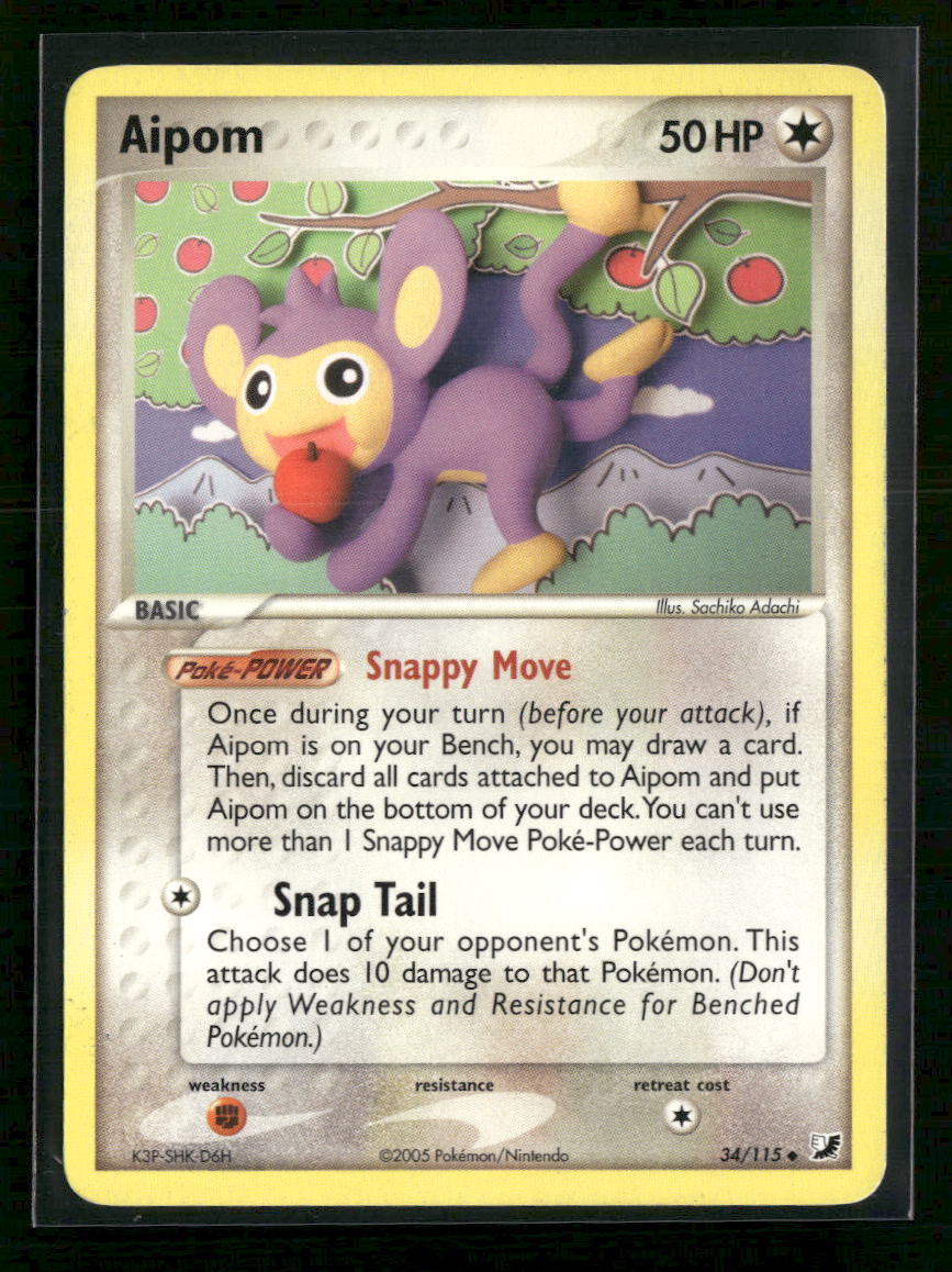 Unseen Forces Aipom #34/115