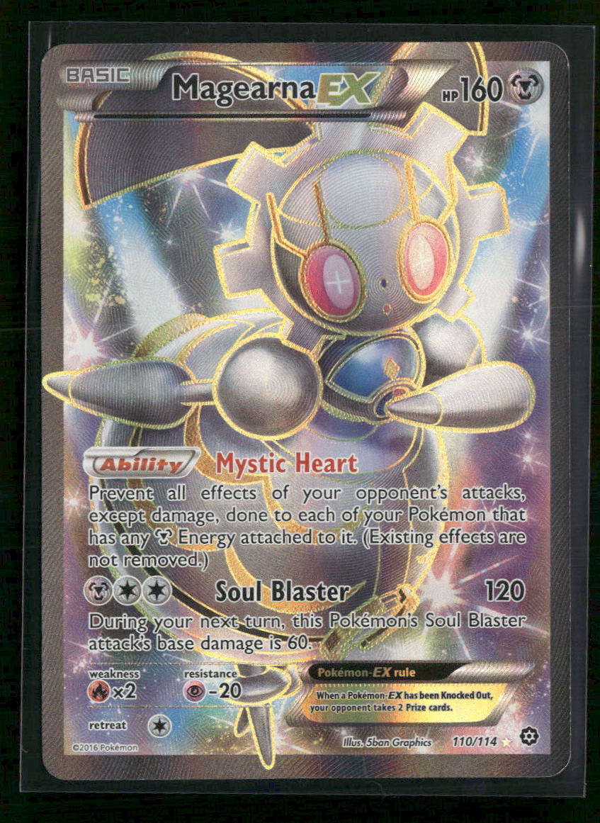 XY - Steam Siege Magearna EX (Full Art) #110/114