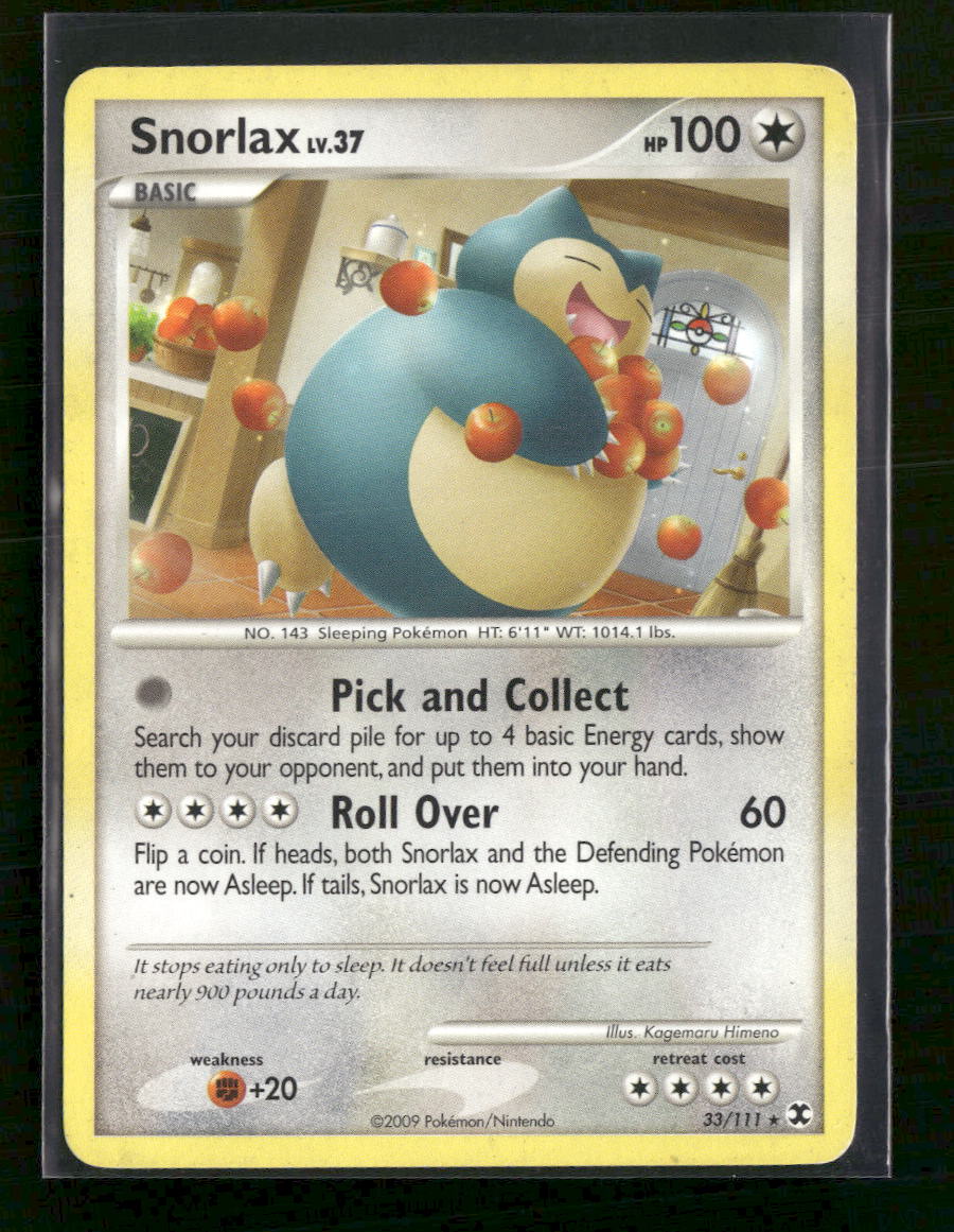 Rising Rivals Snorlax (33) #33/111