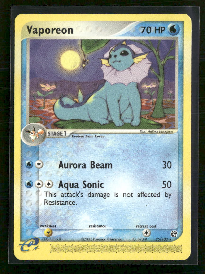 Sandstorm Vaporeon #25/100