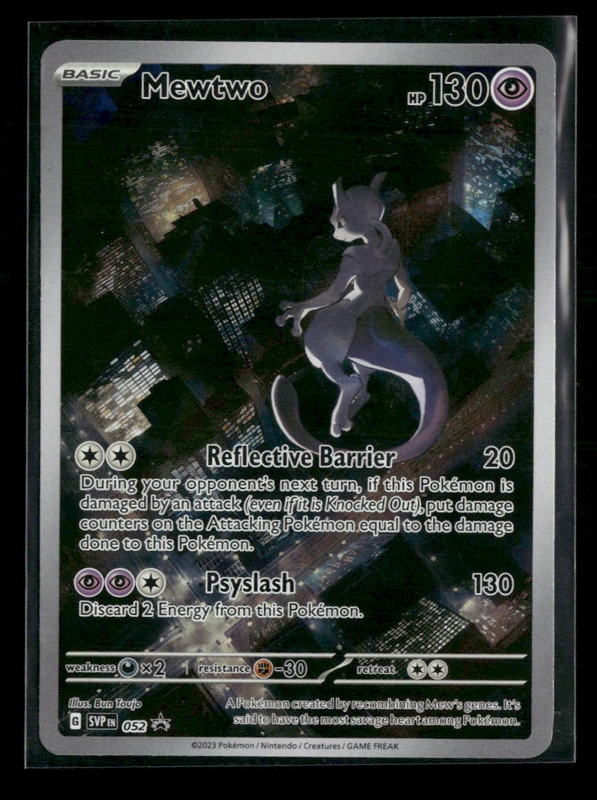 SV: Scarlet & Violet Promo Cards Mewtwo #052