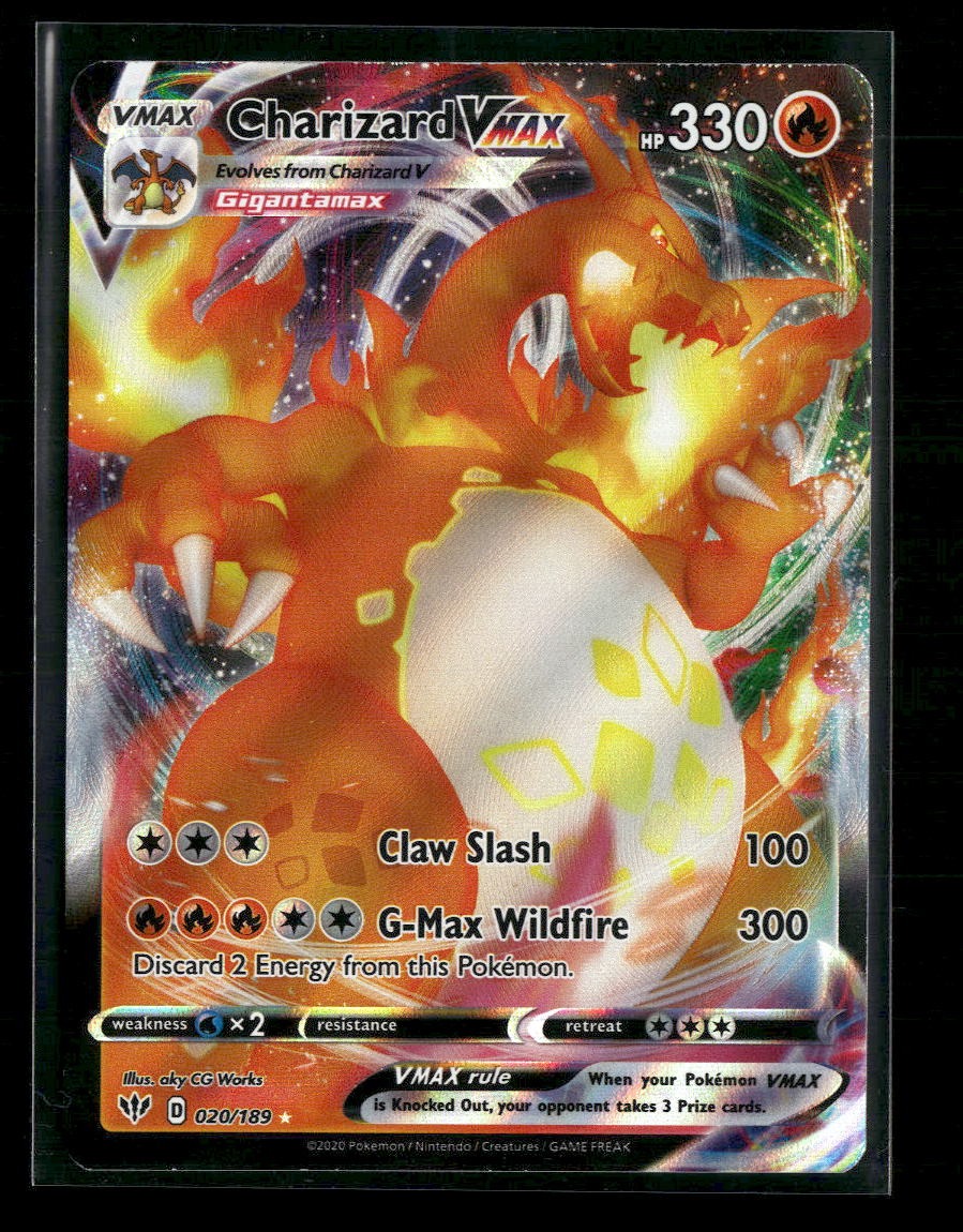 SWSH03: Darkness Ablaze Charizard VMAX #020/189