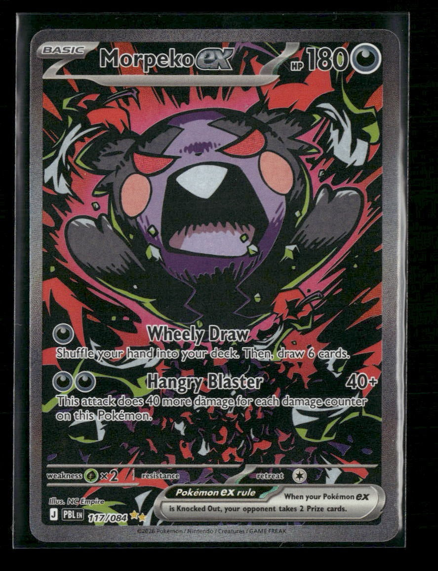 ME05: Pitch Black Morpeko ex #117/084