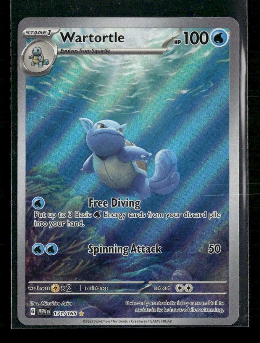 SV: Scarlet & Violet 151 Wartortle #171/165