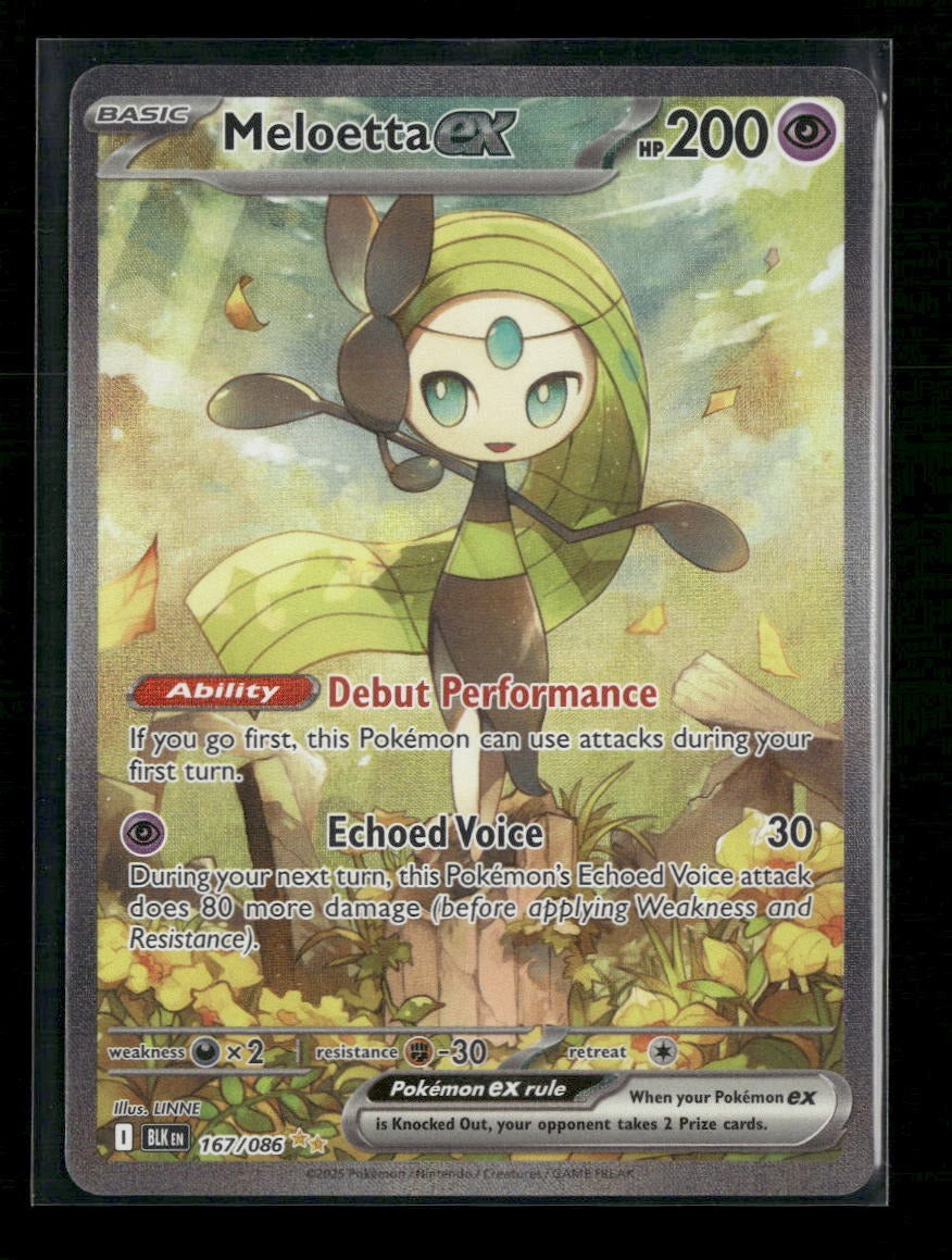 SV: Black Bolt Meloetta ex #167/086