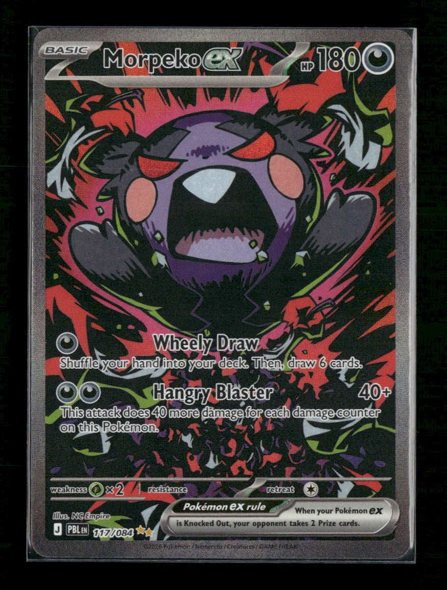 ME05: Pitch Black Morpeko ex #117/084