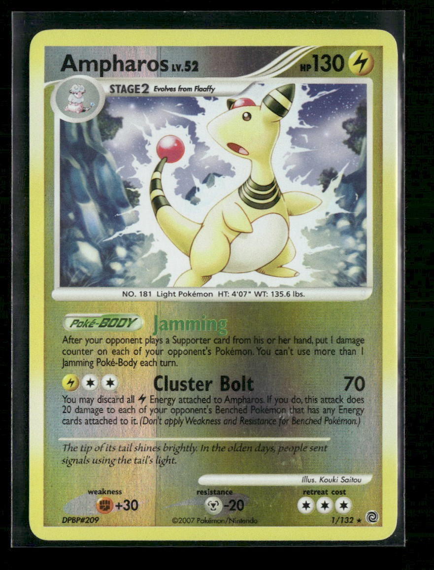 Secret Wonders Ampharos #1/132