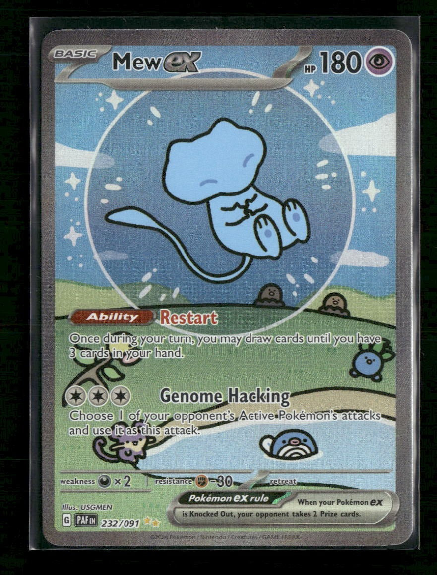 SV: Paldean Fates Mew ex #232/091