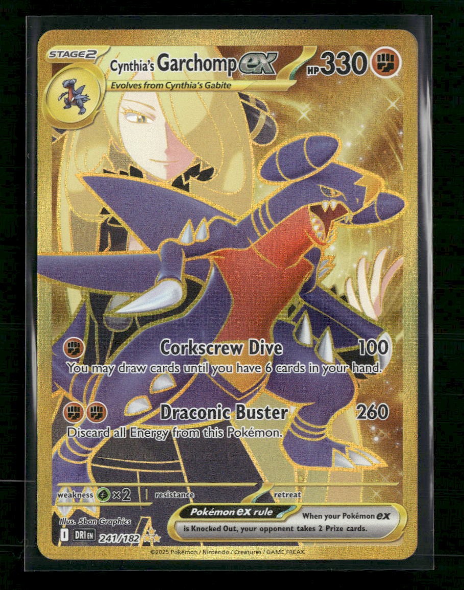 SV10: Destined Rivals Cynthia's Garchomp ex #241/182