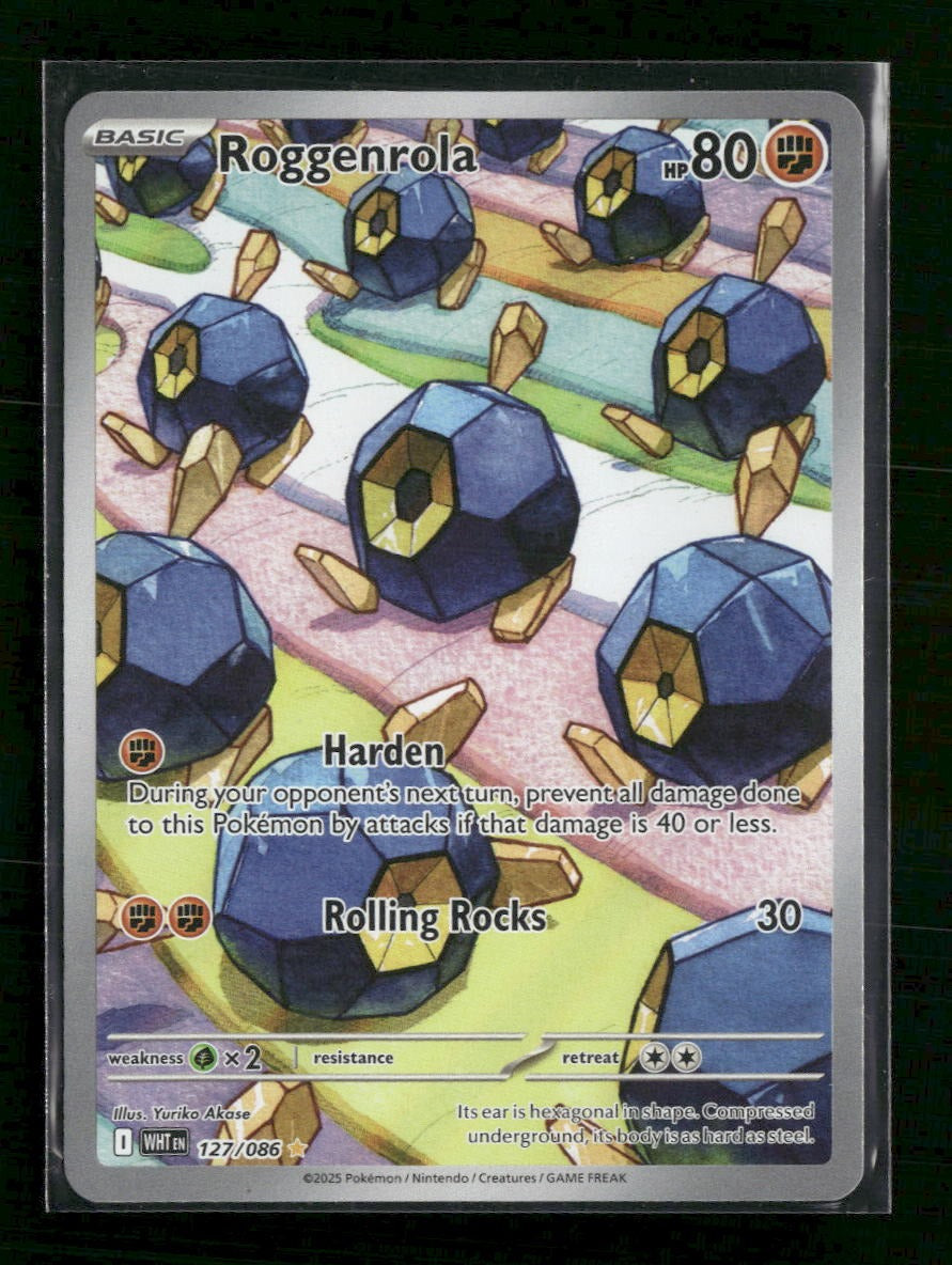 SV: White Flare Roggenrola #127/086