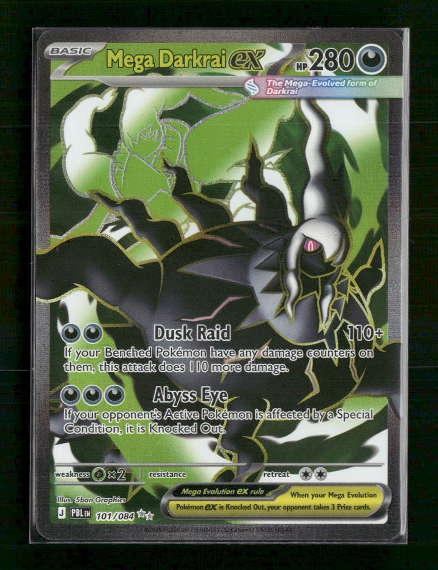ME05: Pitch Black Mega Darkrai ex #101/084