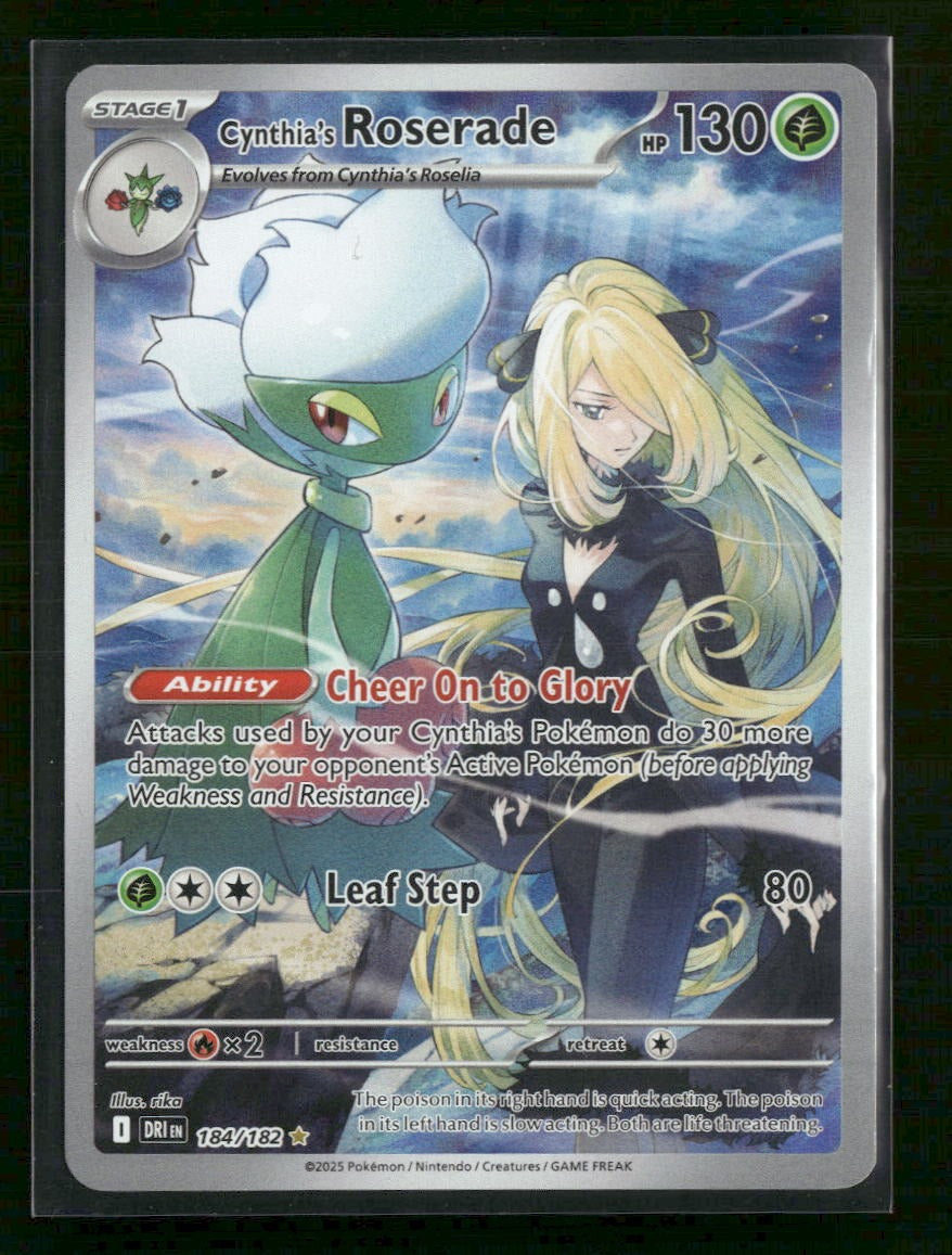 SV10: Destined Rivals Cynthia's Roserade #184/182