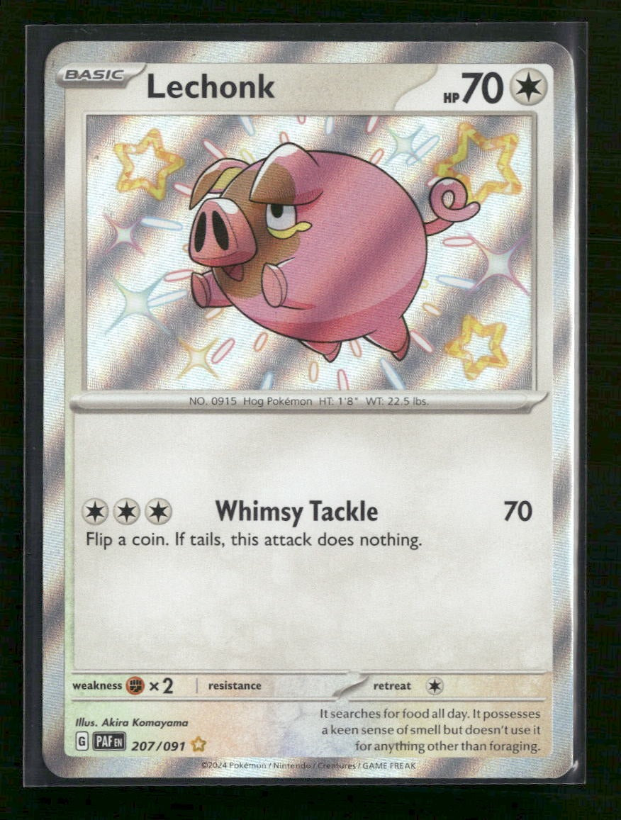 SV: Paldean Fates Lechonk #207/091