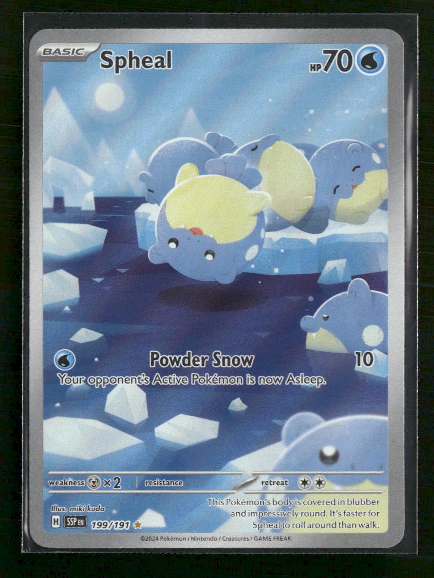 SV08: Surging Sparks Spheal #199/191