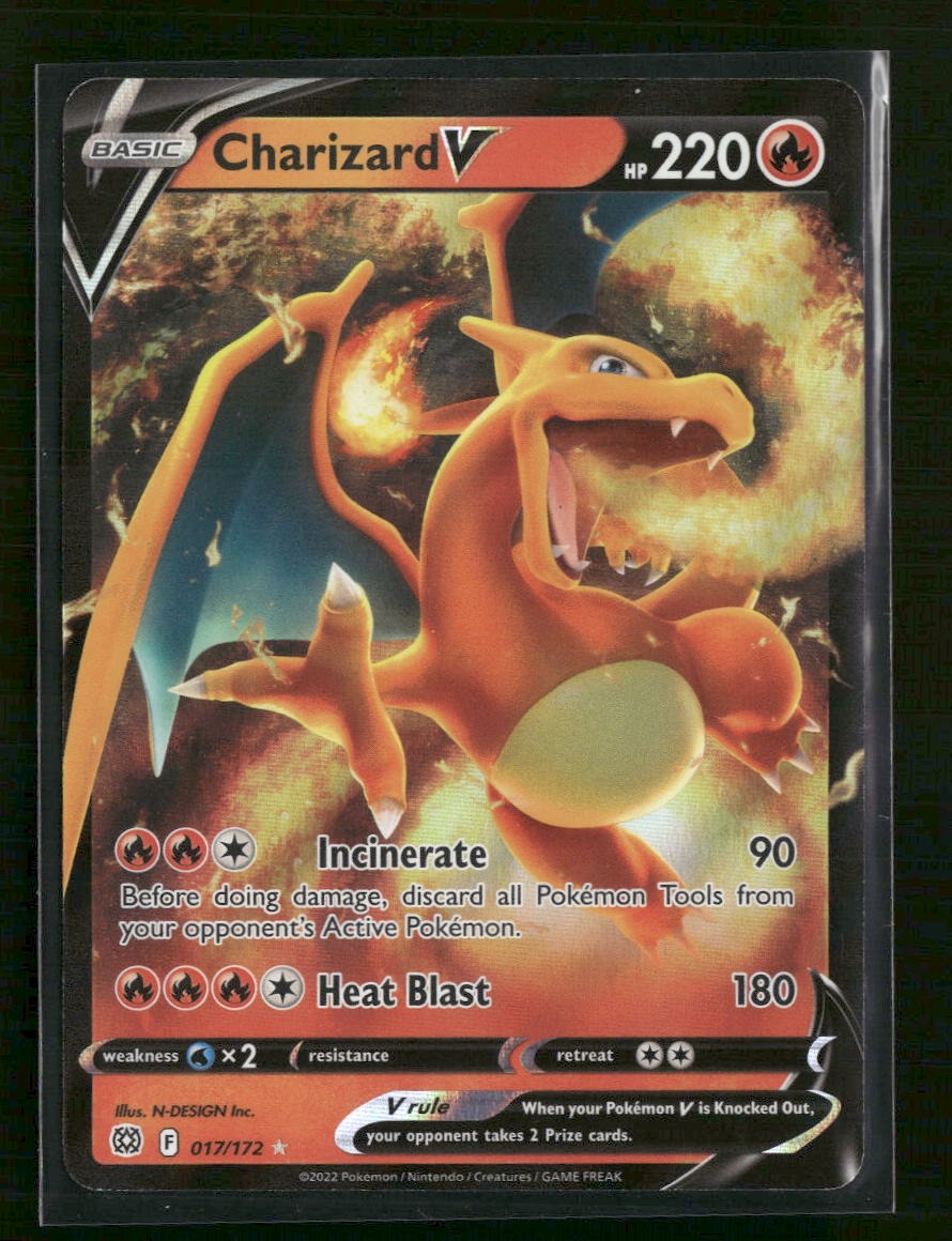 SWSH09: Brilliant Stars Charizard V #017/172