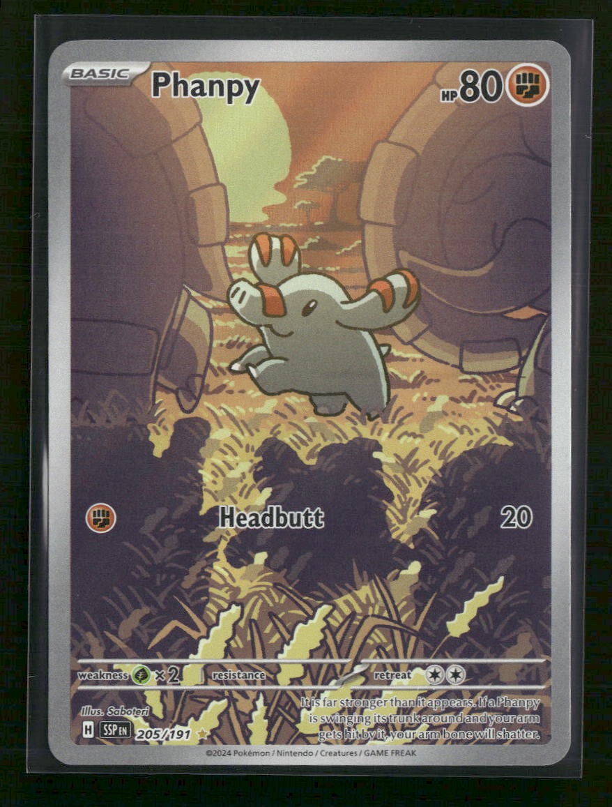 SV08: Surging Sparks Phanpy #205/191