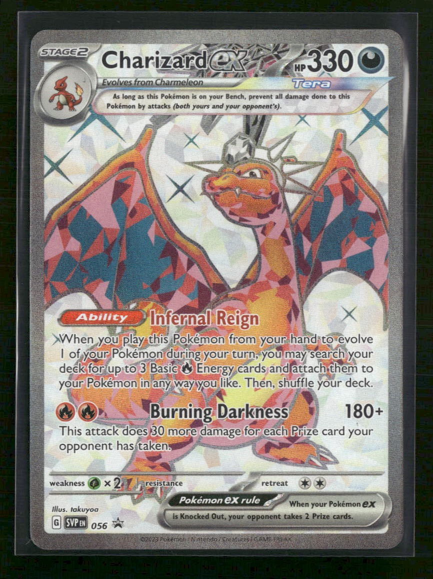 SV: Scarlet & Violet Promo Cards Charizard ex #056