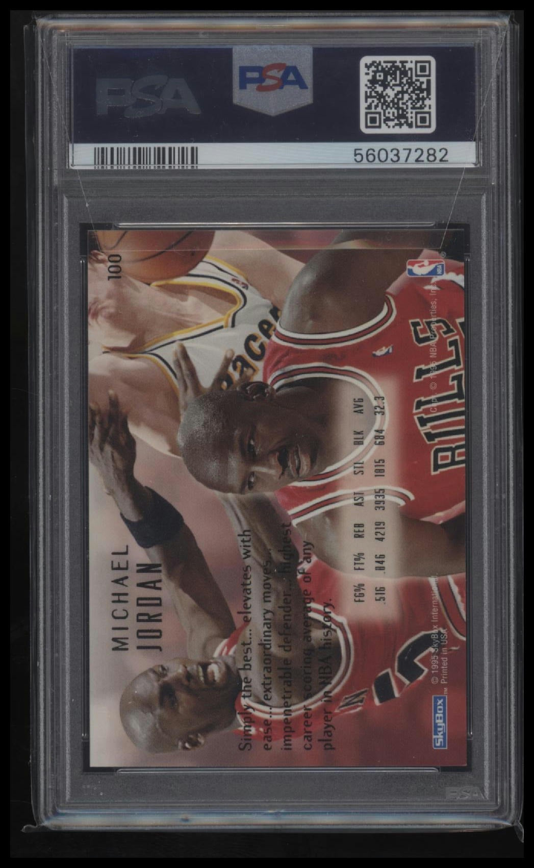1994 E-Motion Michael Jordan 9 PSA #100