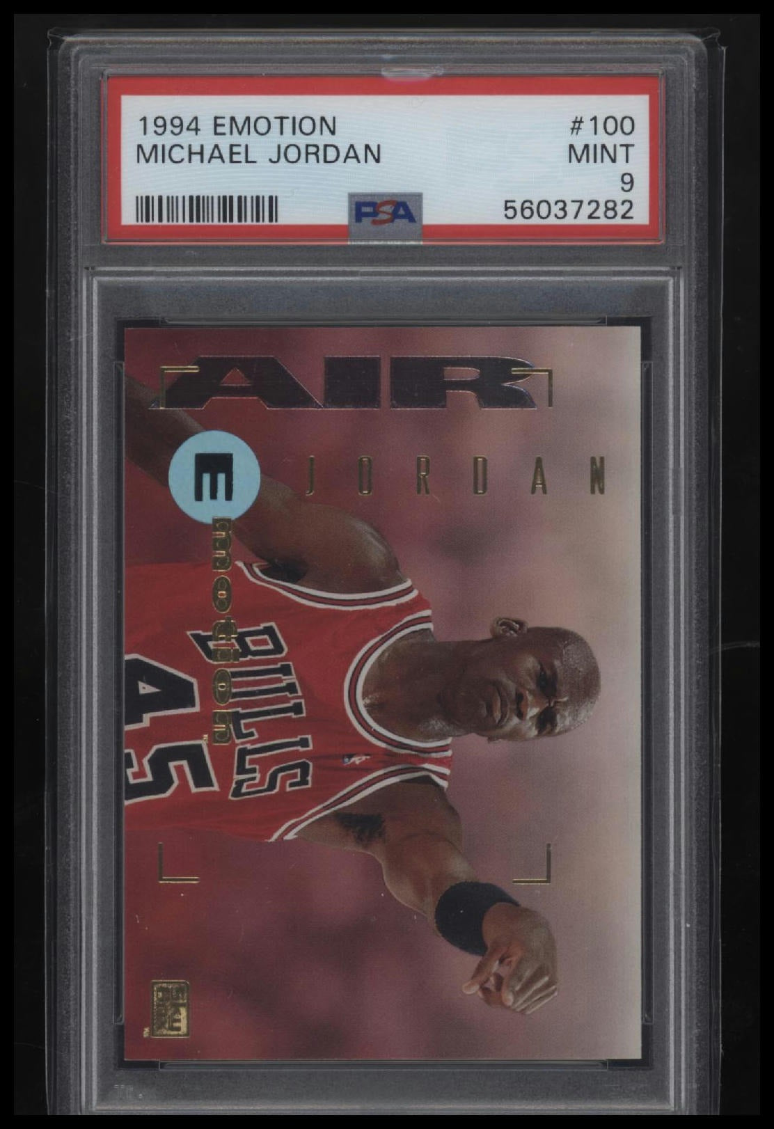 1994 E-Motion Michael Jordan 9 PSA #100