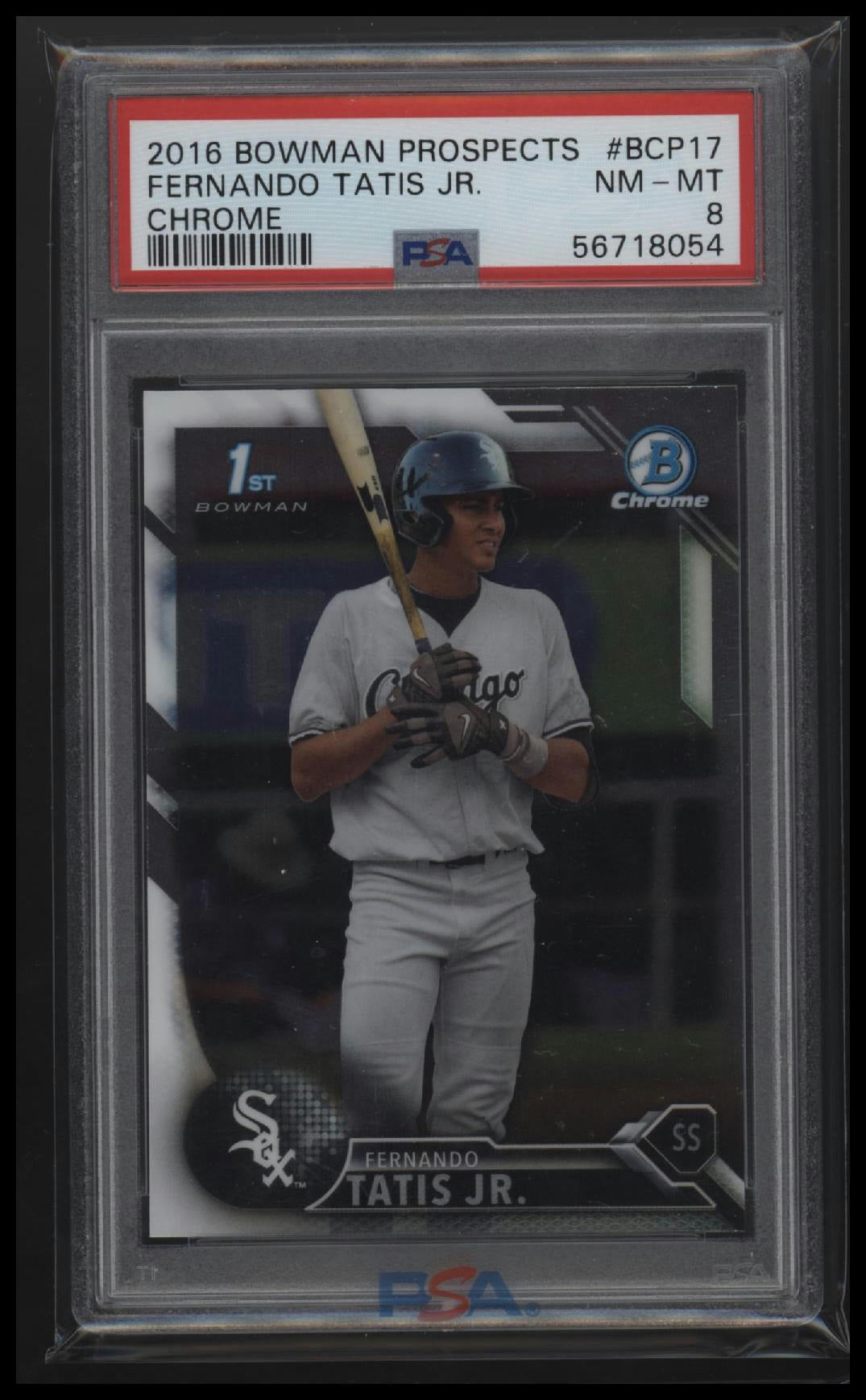 2016 Bowman Prospects Chrome Fernando Tatis Jr. 8 PSA #BCP17