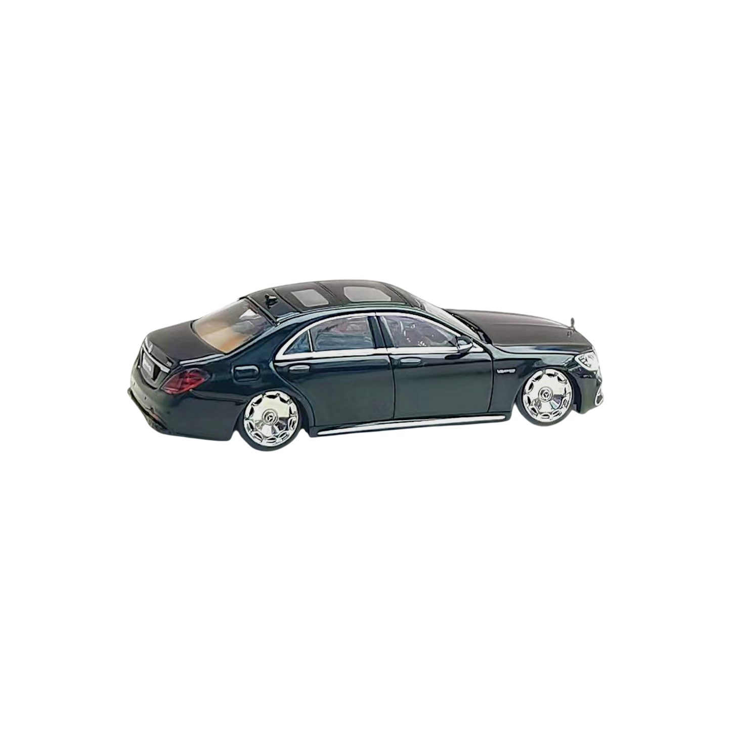 Rhino Model AMG S63 S Class W222 Black Bagged 1:64