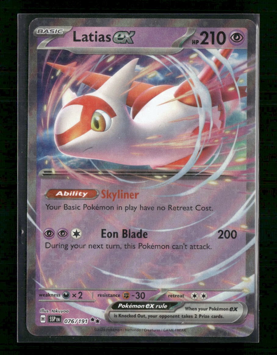 SV08: Surging Sparks Latias ex #076/191