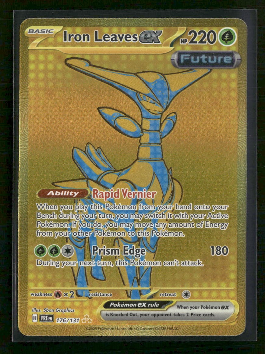 SV: Prismatic Evolutions Iron Leaves ex #176/131