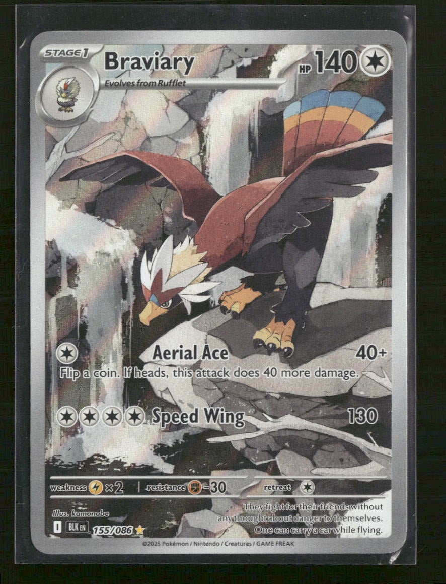 SV: Black Bolt Braviary #155/086