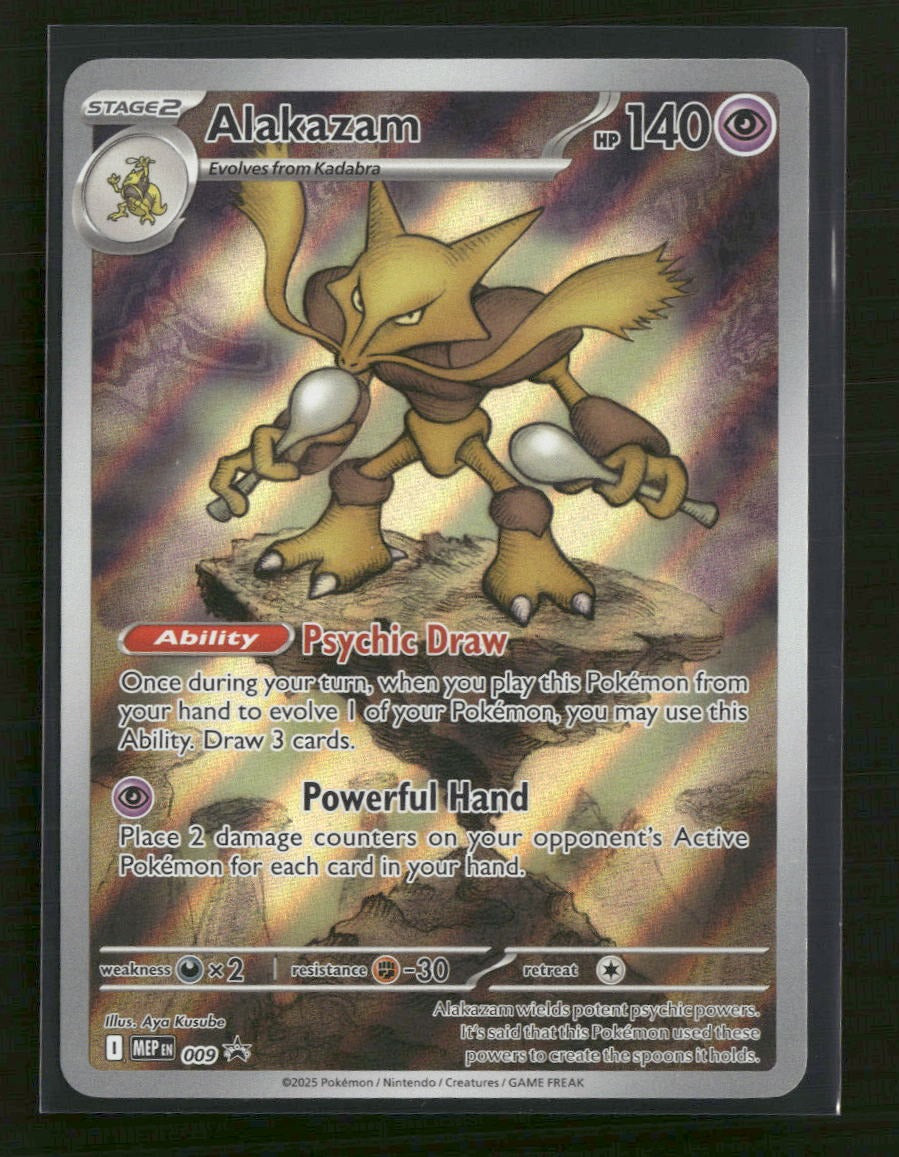ME: Mega Evolution Promo Alakazam #009