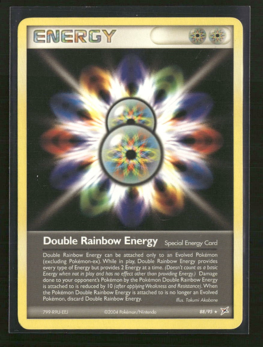 Team Magma vs Team Aqua Double Rainbow Energy #88/95