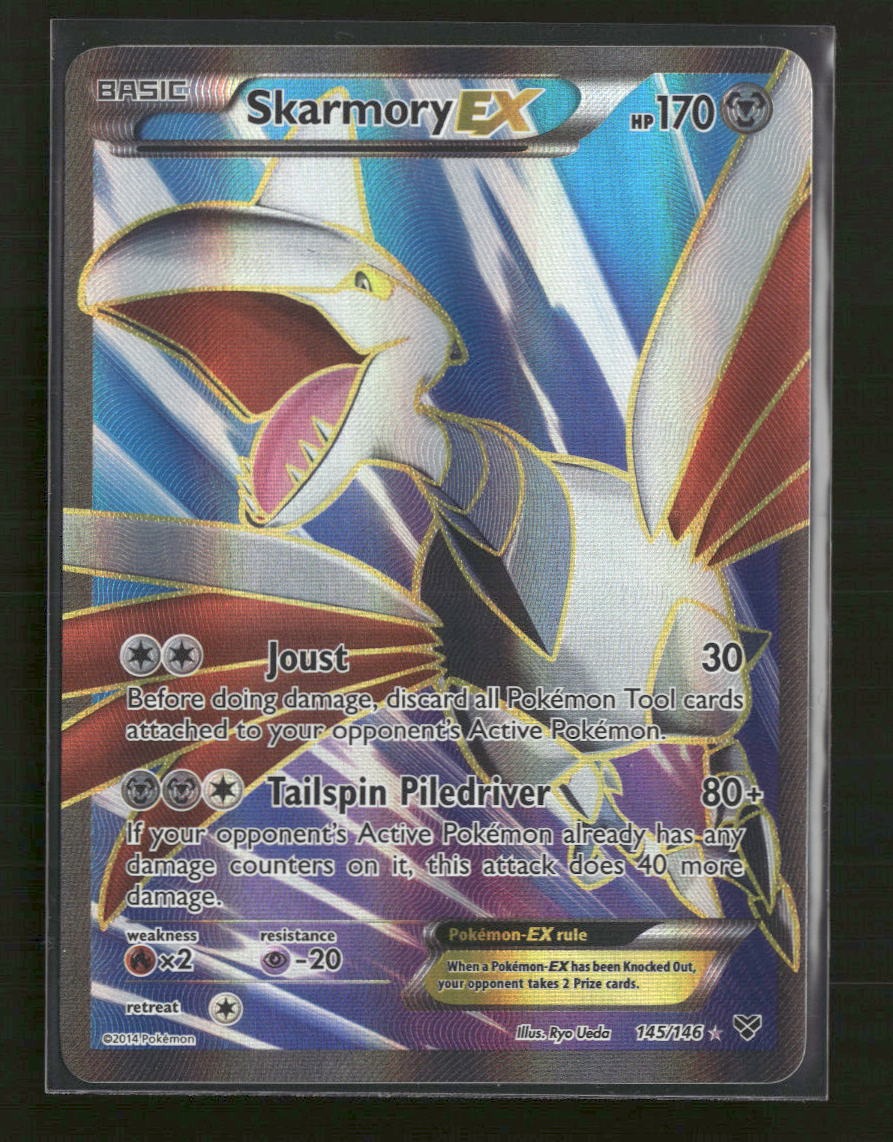 XY Base Set Skarmory EX (145 Full Art) #145/146