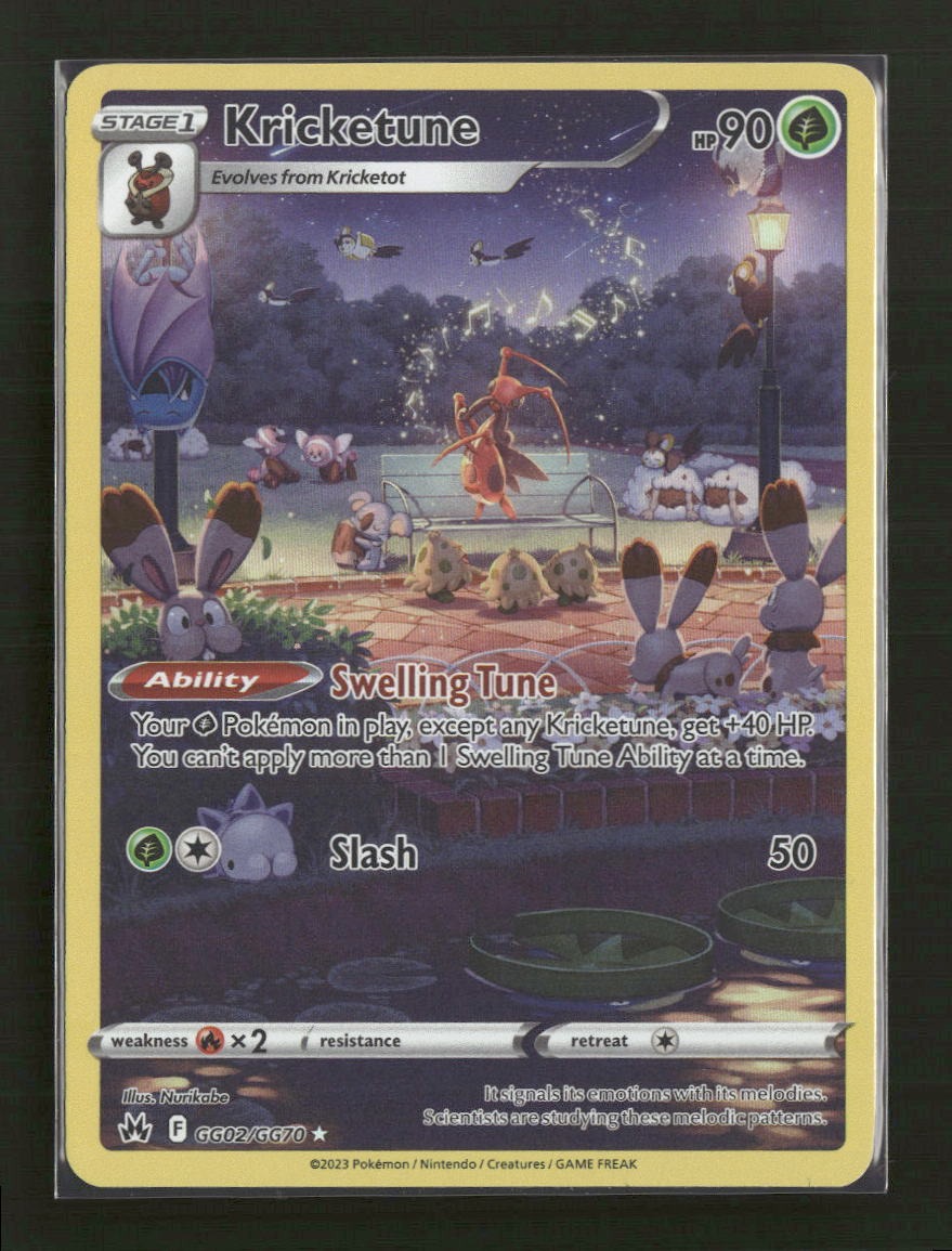 SWSH: Crown Zenith: Galarian Gallery Kricketune #GG02/GG70