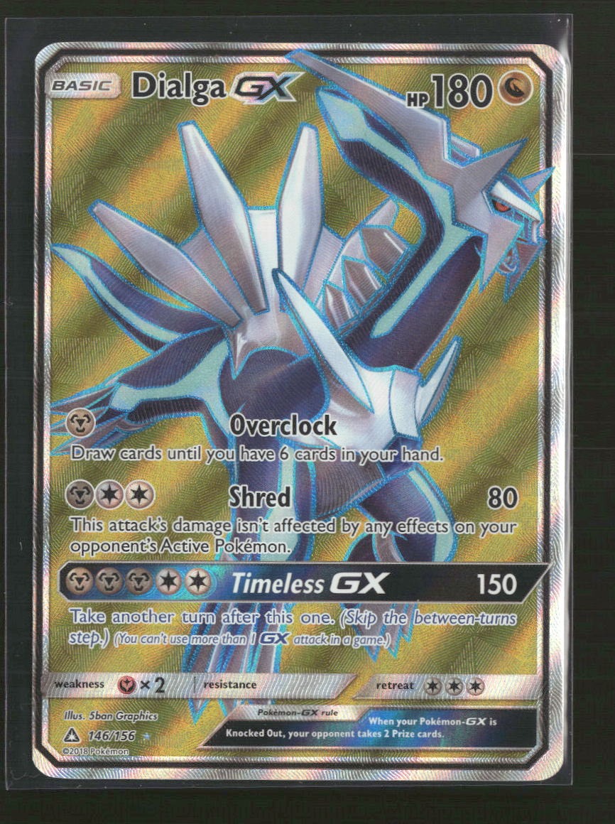 SM - Ultra Prism Dialga GX (Full Art) #146/156