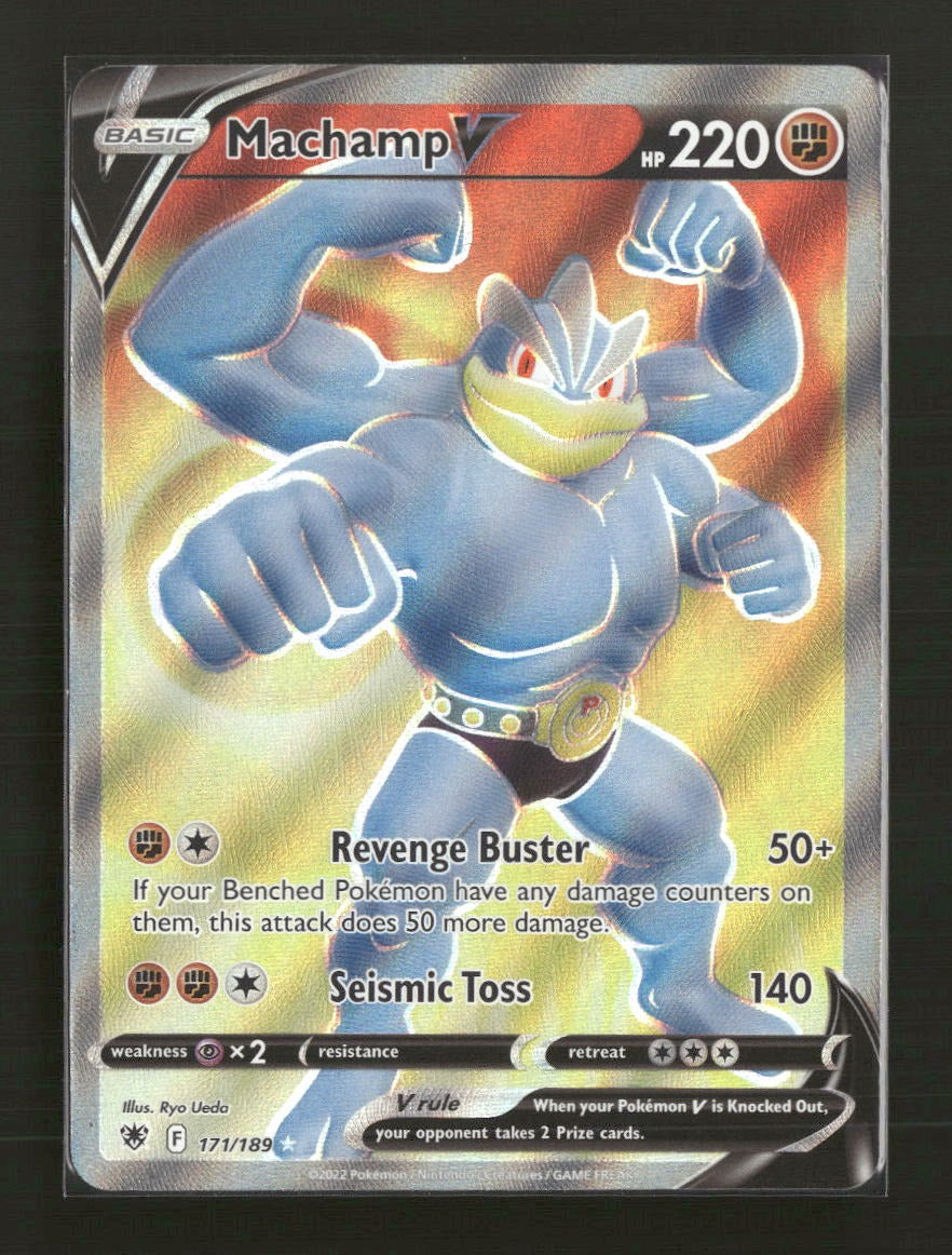 SWSH10: Astral Radiance Machamp V (Full Art) #171/189