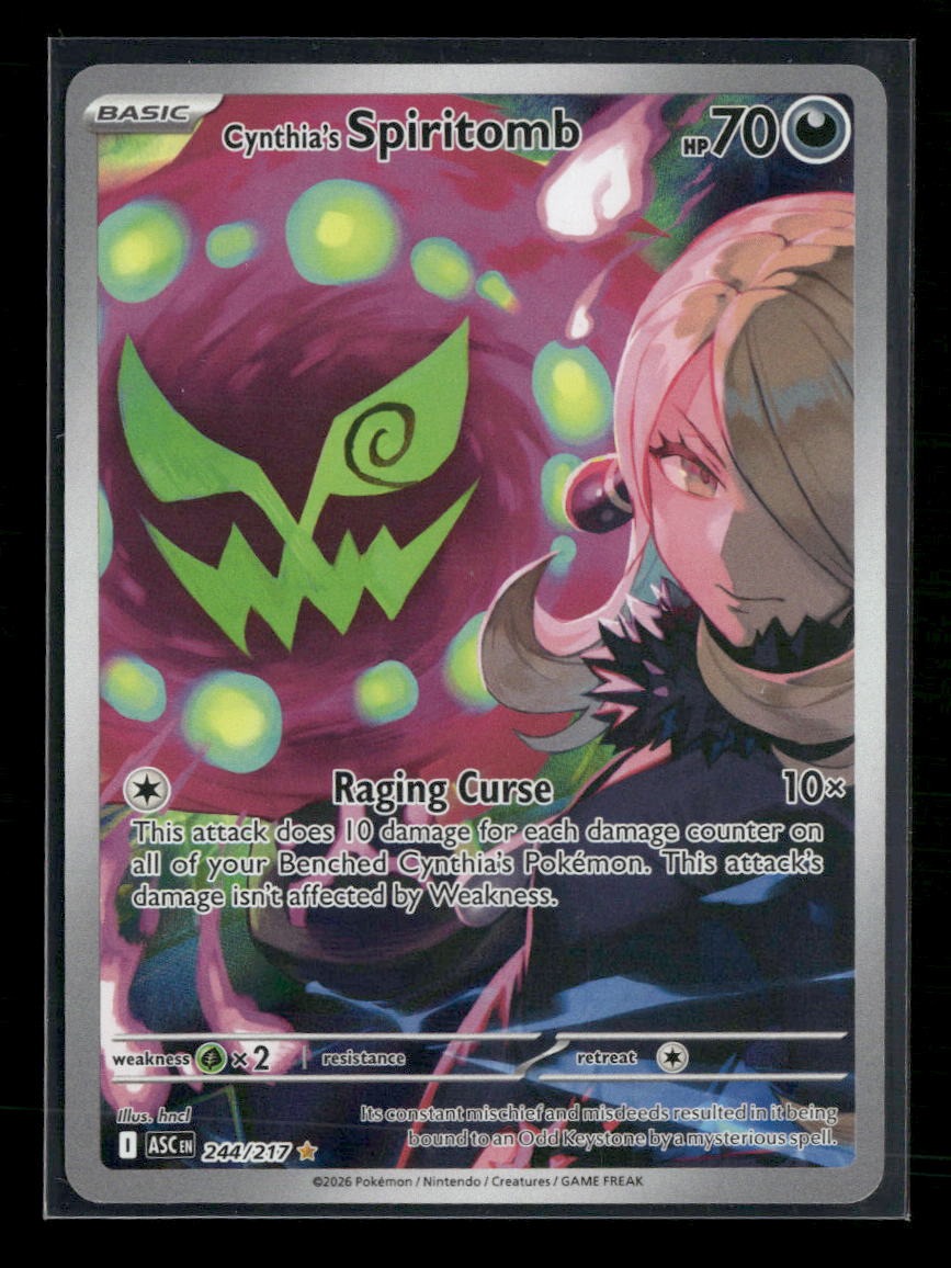 ME: Ascended Heroes Cynthia's Spiritomb #244/217