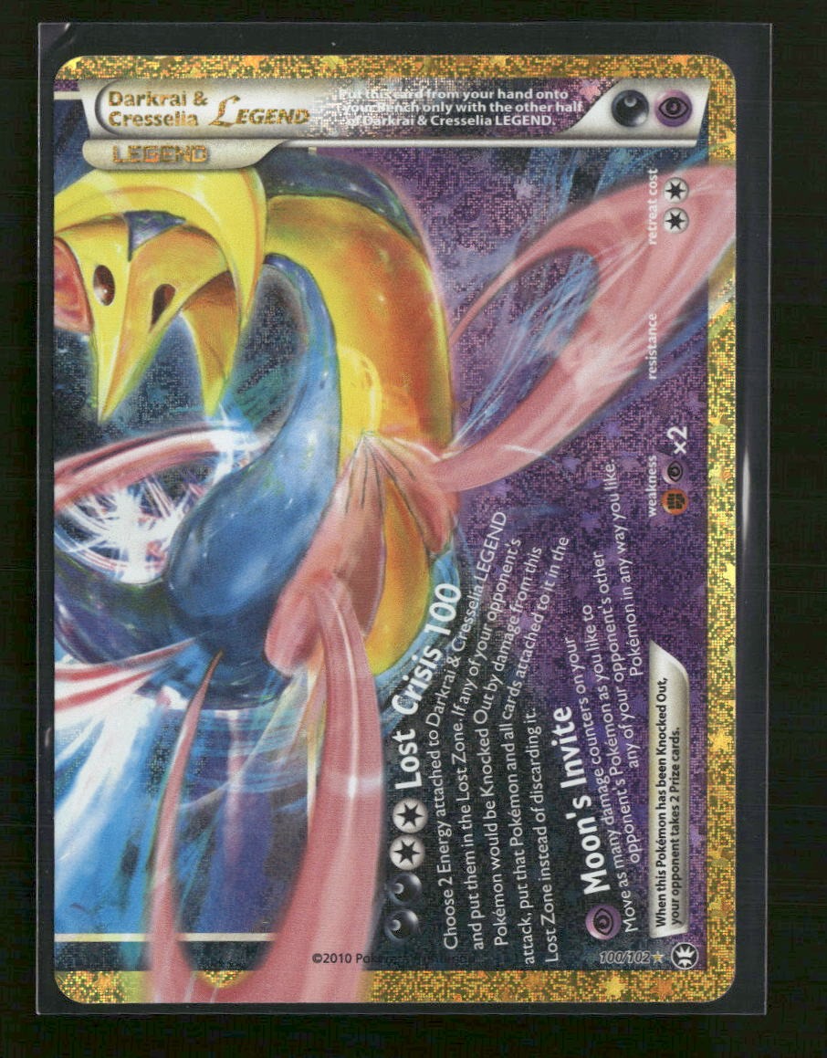 Triumphant Darkrai & Cresselia Legend (Bottom) #100/102