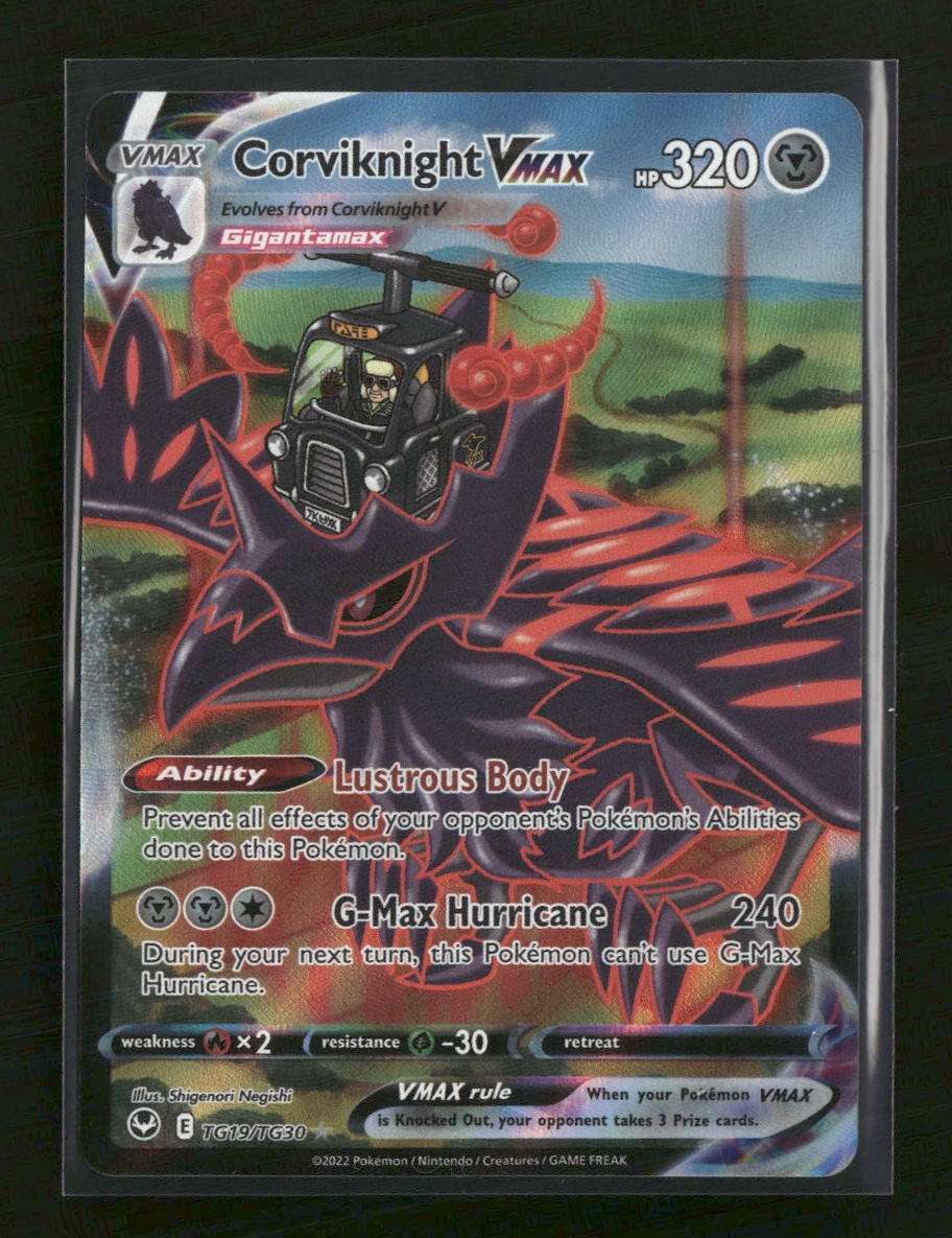 SWSH12: Silver Tempest Trainer Gallery Corviknight VMAX #TG19/TG30