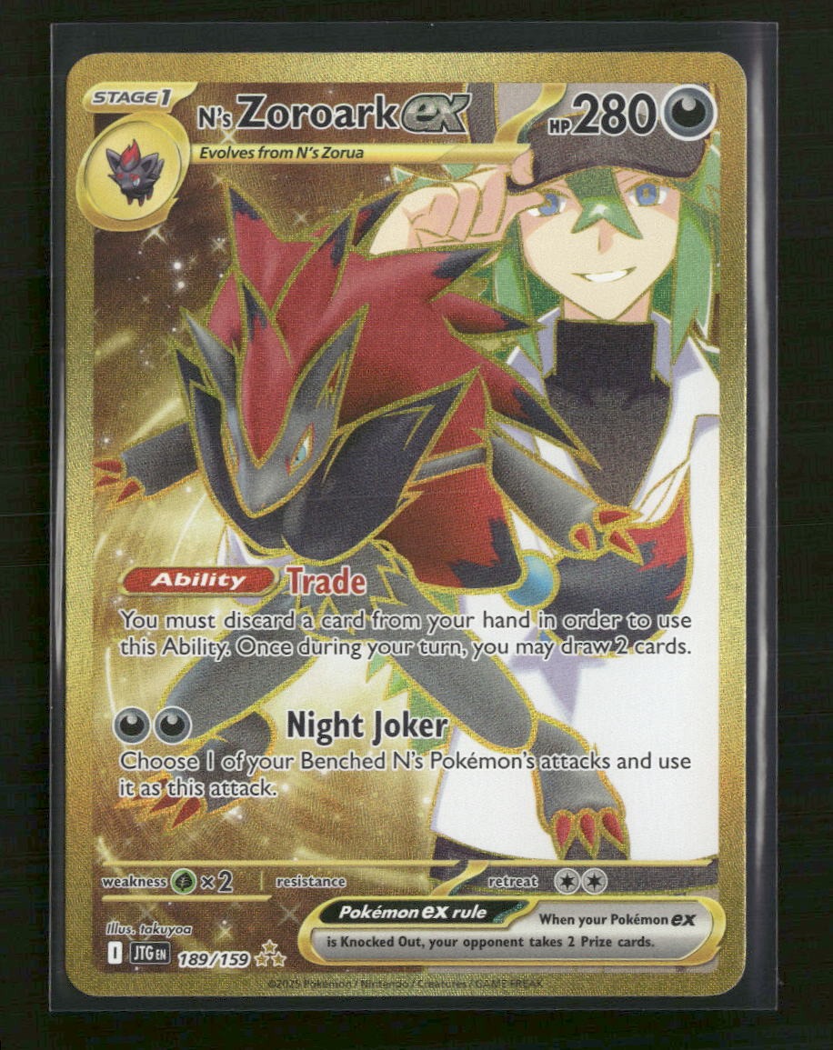 SV09: Journey Together N's Zoroark ex #189/159