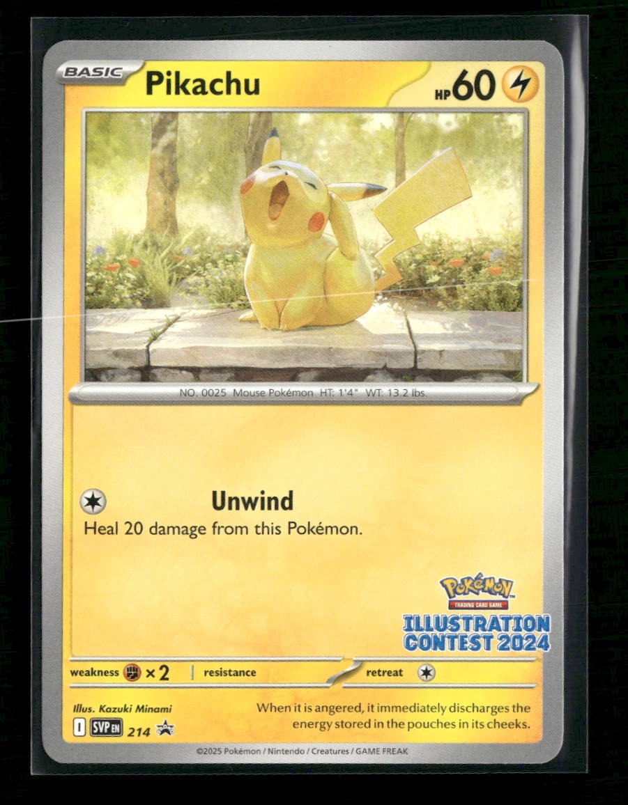 SV: Scarlet & Violet Promo Cards Pikachu #214