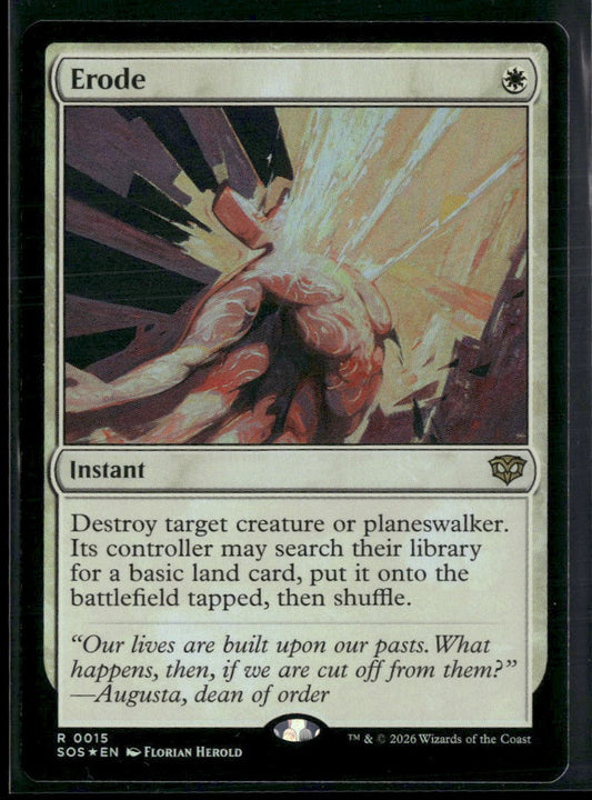 Secrets of Strixhaven Erode Foil #15