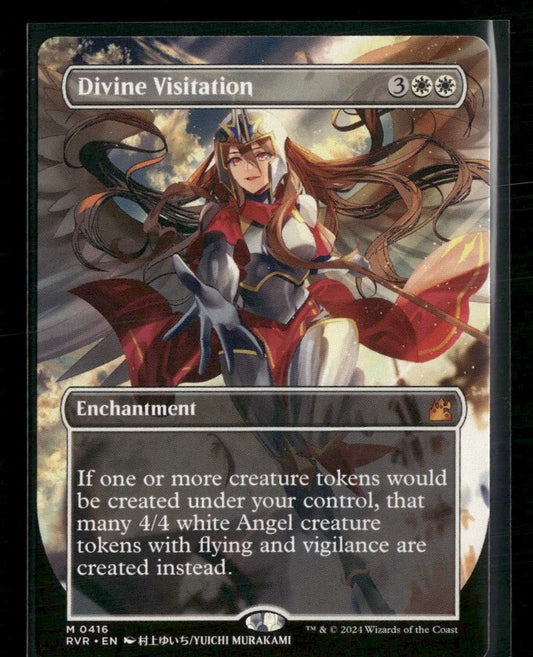 Ravnica Remastered Divine Visitation (Anime Borderless) #416