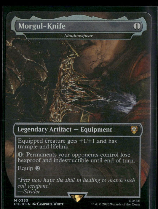 Commander: The Lord of the Rings: Tales of Middle-earth Morgul-Knife #353