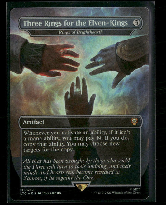 Commander: The Lord of the Rings Three Rings for the Elven-Kings Foil #352