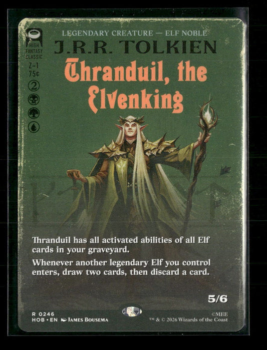 The Hobbit Thranduil, the Elvenking (Borderless) #246
