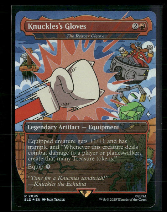 Secret Lair Drop Series Knuckles's Gloves Foil #2095