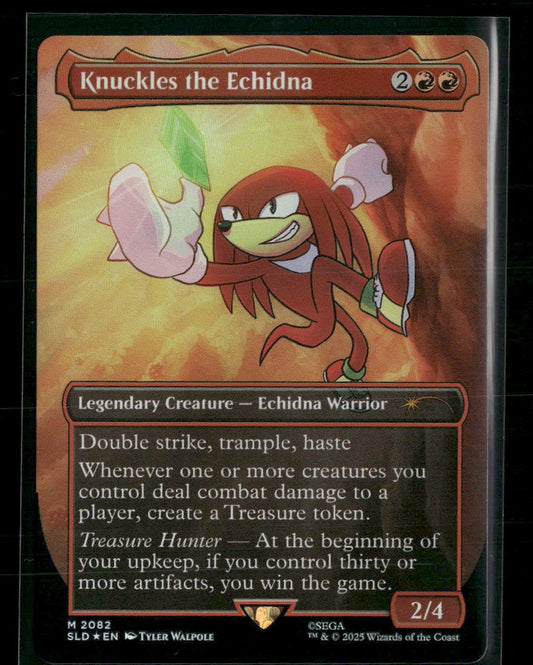 Secret Lair Drop Series Knuckles the Echidna Foil #2082